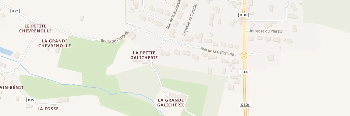 Plan du 17 Rue de la Galicherie à Neuville-sur-Sarthe
