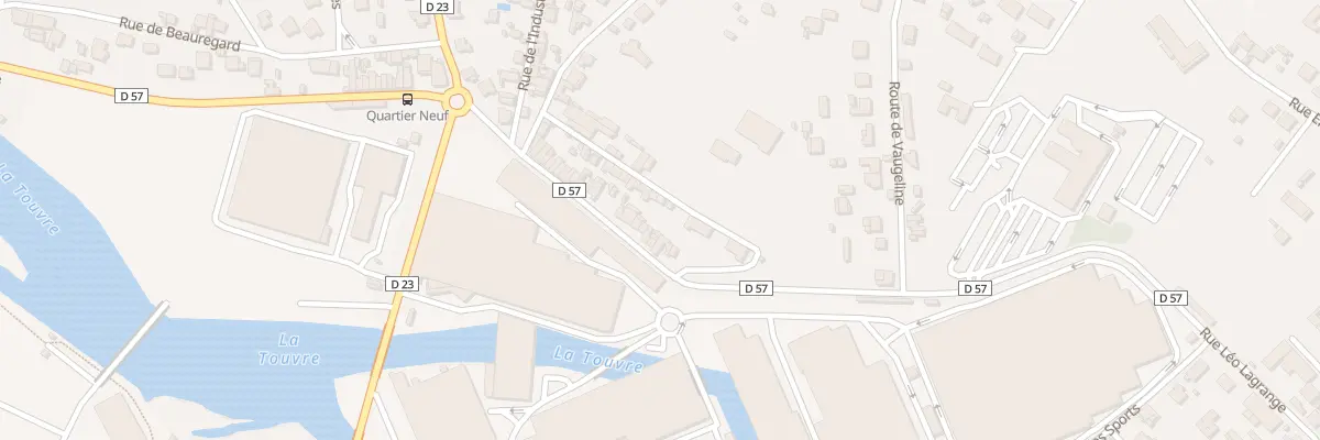 Plan du 592 Rue Léo Lagrange à Ruelle-sur-Touvre