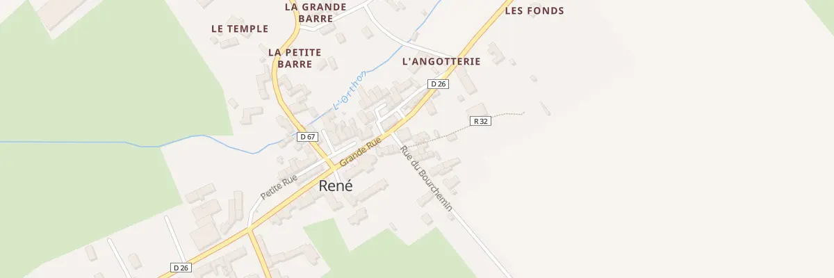 Plan du 14 Pl des Halles à René