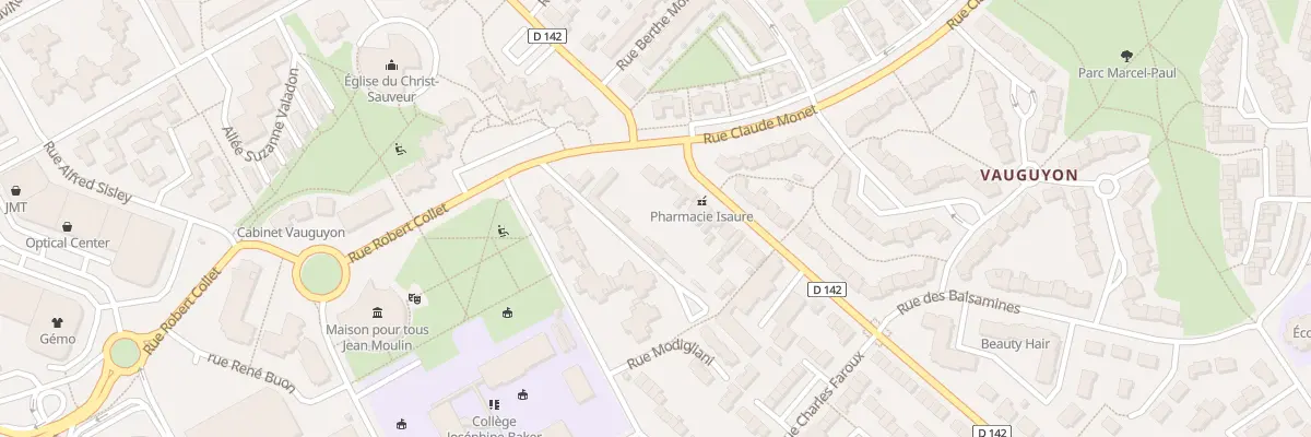 Plan du 230 Rue de Ruaudin au Mans