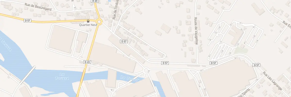 Plan du 588 Rue Léo Lagrange à Ruelle-sur-Touvre