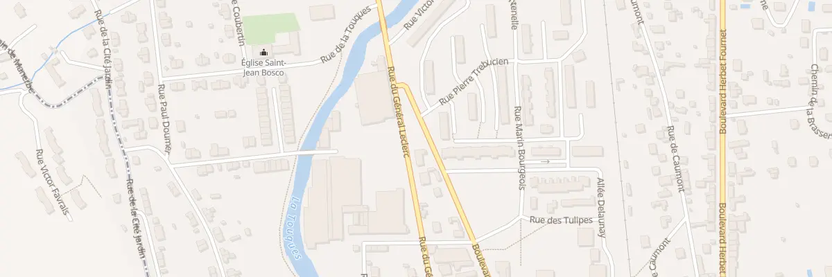 Plan du 90T Rue du Général Leclerc à Lisieux
