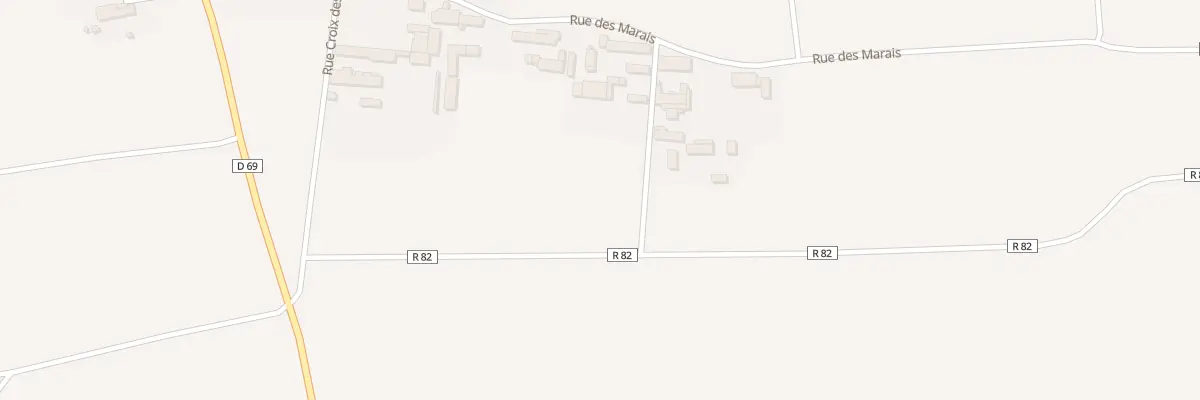 Plan du 9 Rue des Marais à Restigné