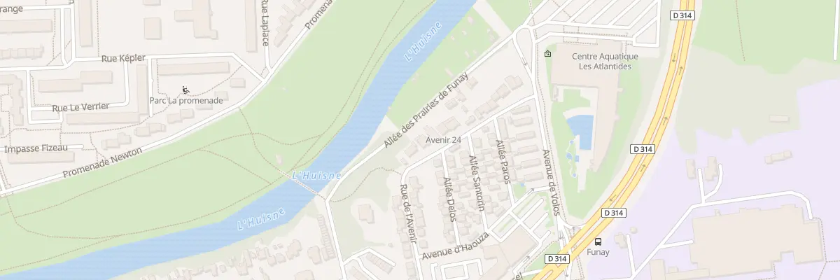 Plan du 30 Rue de l’Avenir au Mans