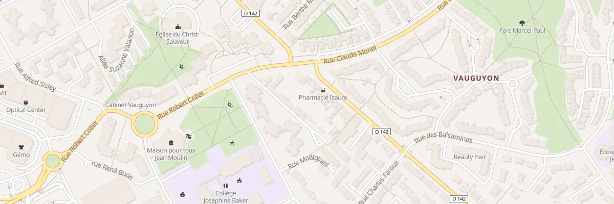 Plan du 232 Rue de Ruaudin au Mans