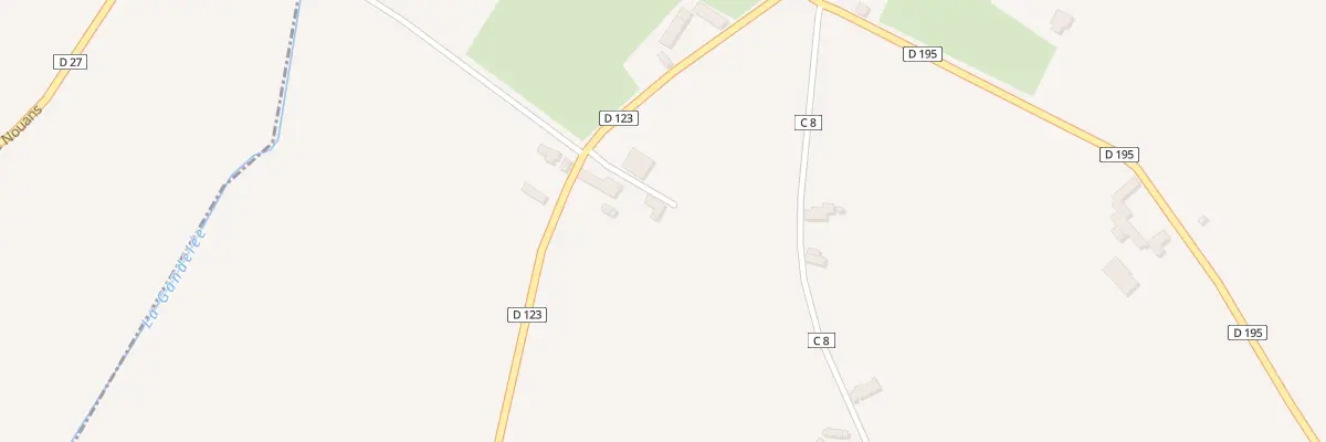 Plan du 1 La Petite Braudiere à Nouans