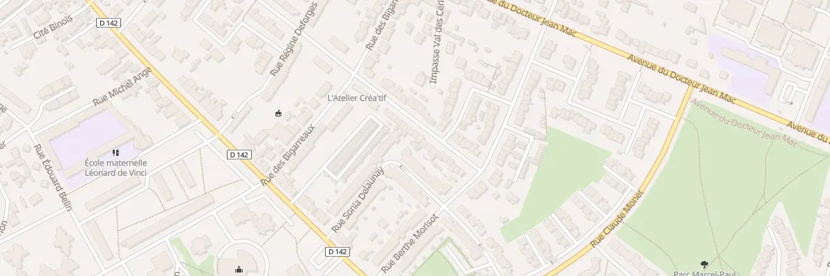 Plan du 102 Rue Raymond Persigan au Mans
