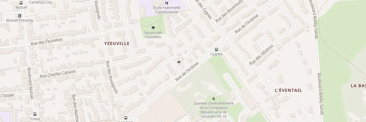 Plan du 37 Rue de l’Ardoise au Mans