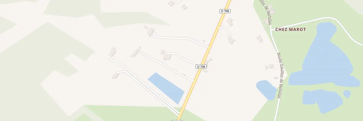 Plan du 80B Claud Barras à Échourgnac