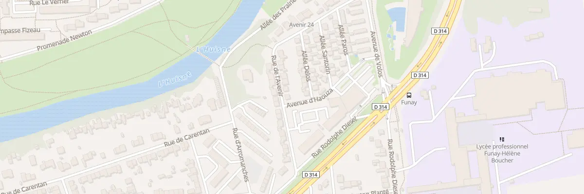 Plan du 41 Rue de l’Avenir au Mans