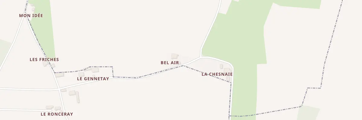Plan du 5147 Bel Air à Sarcé