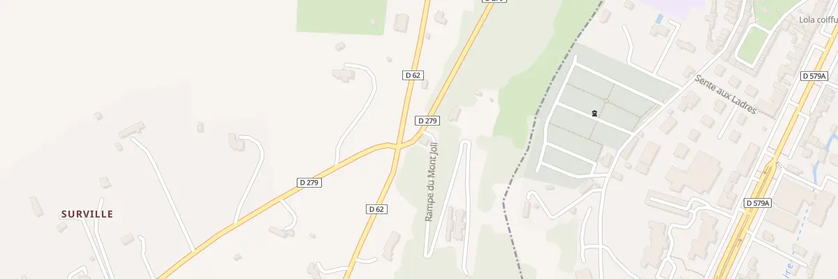 Plan du 5163 La Croix Rouge à Équemauville