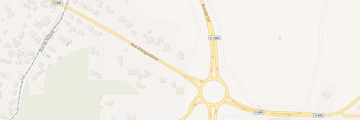 Plan du 98 Rue d’Angoulême à Magnac-sur-Touvre