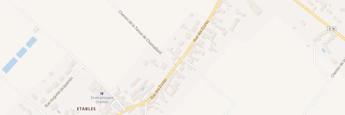 Plan du 17 Rue des Ecoles Charrais à Saint-Martin-la-Pallu