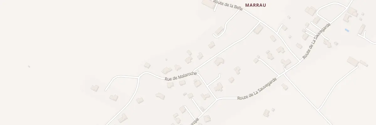 Plan du 711 Rue de Malaroche à Virazeil