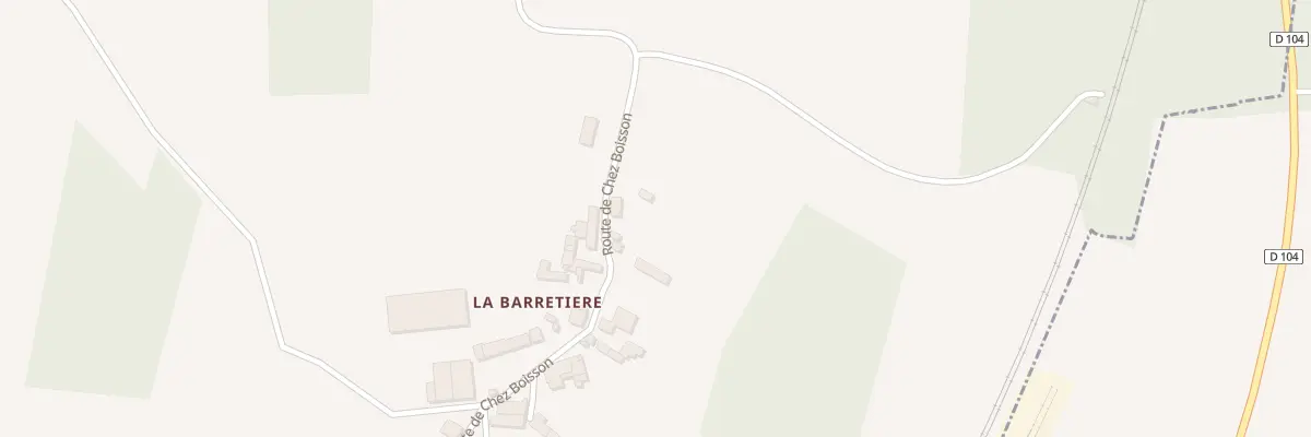 Plan du 16 Rte de Chez-boisson à Val-de-Comporté