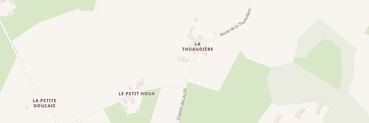 Plan du 5106 La Thuaudiere à Saint-Biez-en-Belin