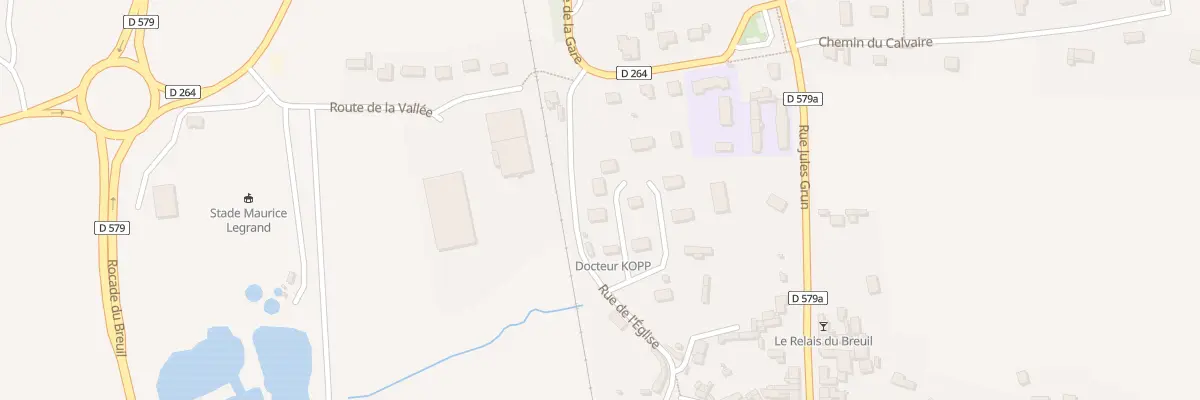 Plan du 18 Rue de l’Église au Breuil-en-Auge