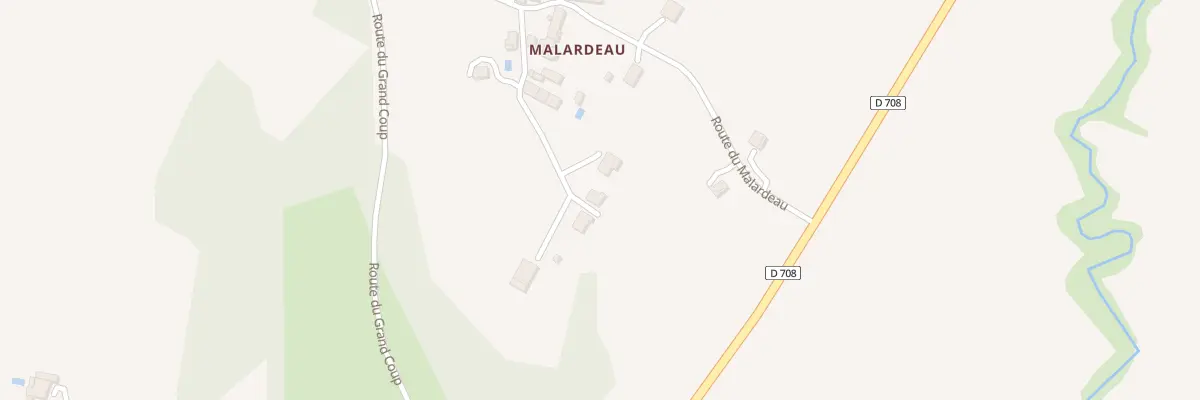 Plan du 182 Imp du Malardeau à Saint-Sernin