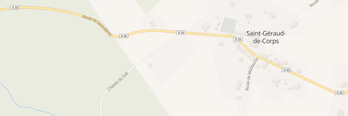 Plan du 73 Che du Sud à Saint-Géraud-de-Corps