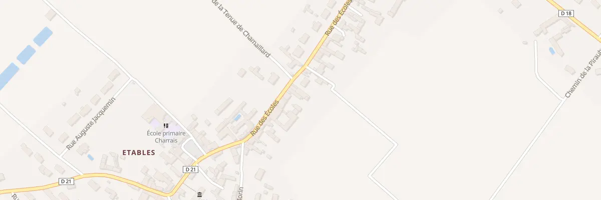 Plan du 28B Rue des Ecoles Charrais à Saint-Martin-la-Pallu