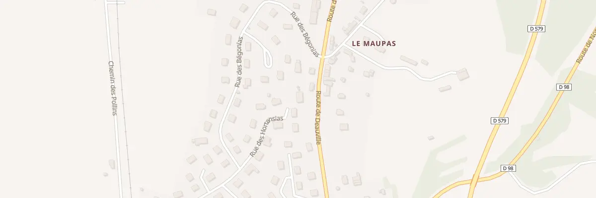 Plan du 27 Rue des Hortensias à Ouilly-le-Vicomte