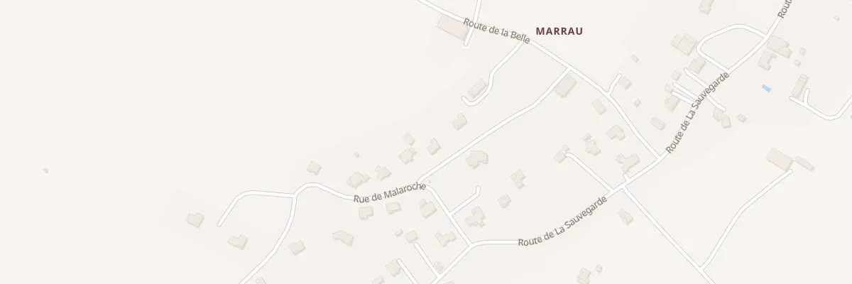 Plan du 159 Rte de la Belle à Virazeil