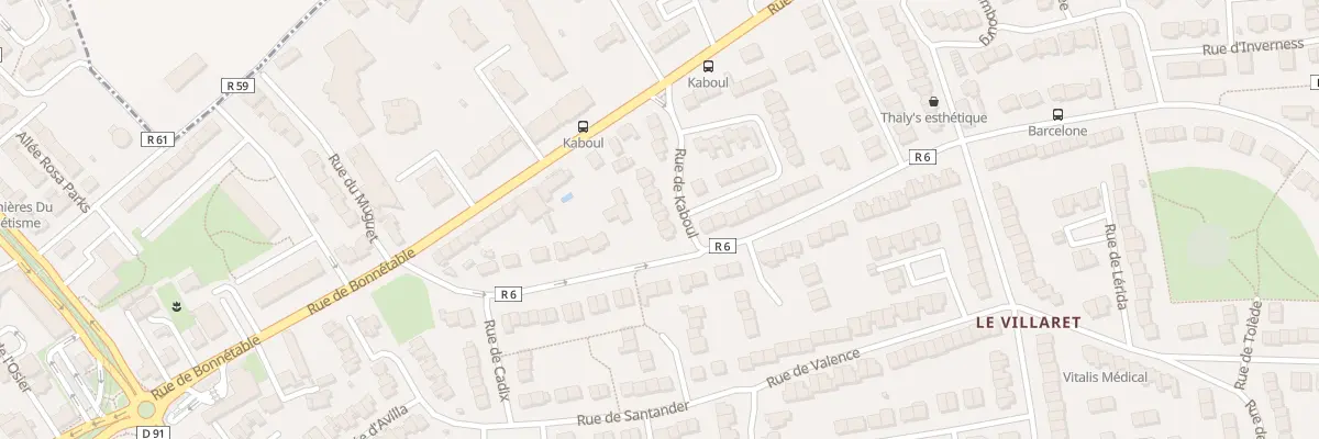 Plan du 18 Rue de Kaboul au Mans