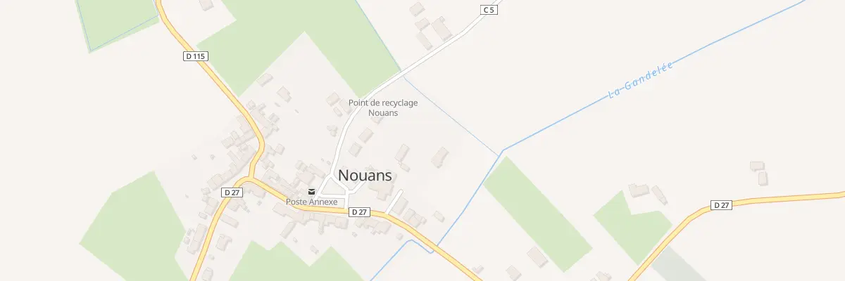 Plan du 5020 Le Bourg à Nouans