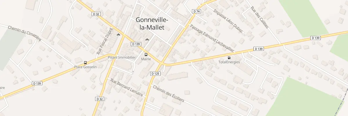 Plan du 4 Rue Léon Duboc à Gonneville-la-Mallet