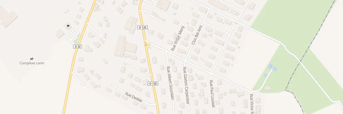Plan du 2 Rue Victor Meny à Gonneville-la-Mallet