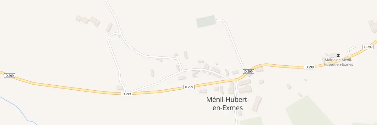 Plan du 177 Rue du Lavoir Edgar Degas à Ménil-Hubert-en-Exmes