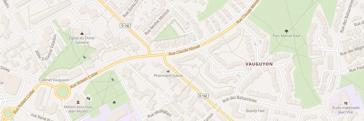 Plan du 53 Rue Claude Monet au Mans