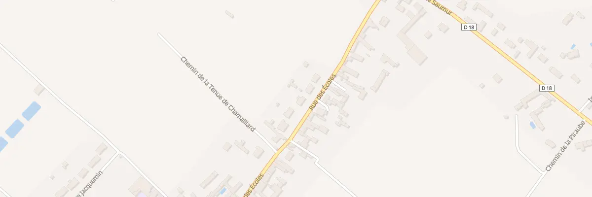 Plan du 11 Rue des Ecoles Charrais à Saint-Martin-la-Pallu