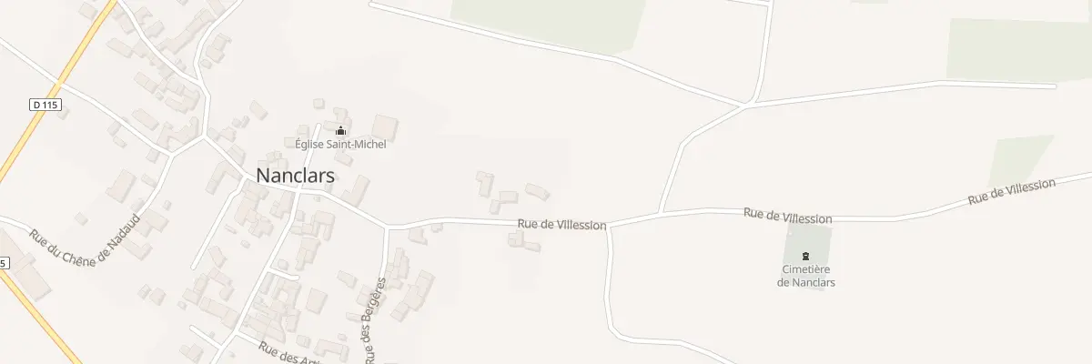 Plan du 7 Rue de Villession à Nanclars