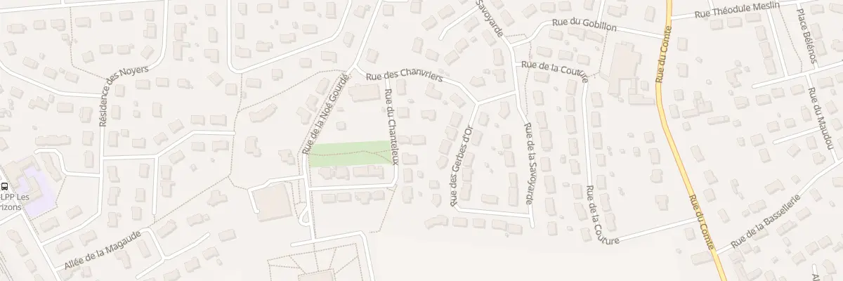 Plan du 9 Rue du Chanteleux à Laigné-Saint-Gervais