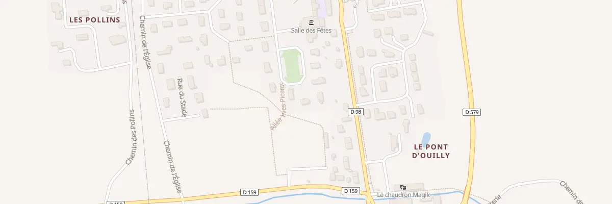 Plan du 5 Pl de la Paquine à Ouilly-le-Vicomte