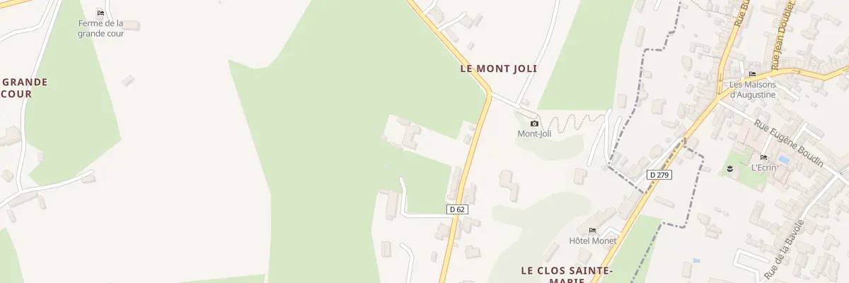 Plan du 597 Che de la Côte de Grace à Équemauville
