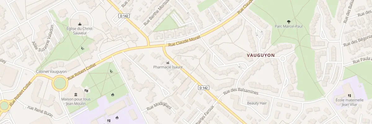 Plan du 193 Rue de Ruaudin au Mans