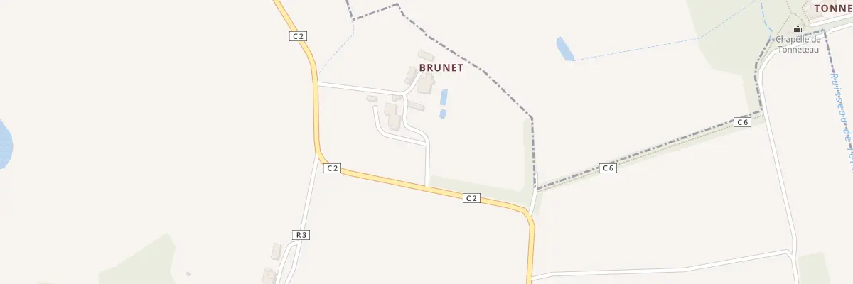 Plan du 5077 A Brunet à Lagraulet-du-Gers