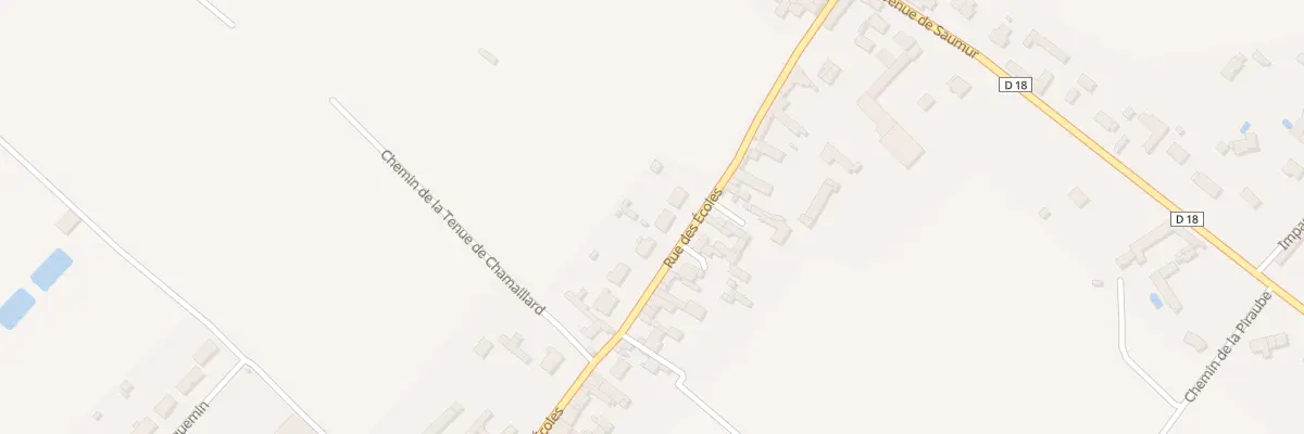 Plan du 9 Rue des Ecoles Charrais à Saint-Martin-la-Pallu