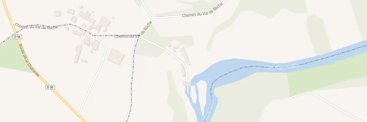 Plan du 5532 Roche à Verteuil-sur-Charente