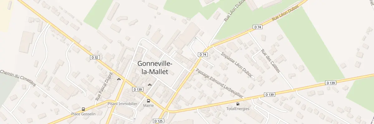 Plan du 6 Rue du Doc Paumelle à Gonneville-la-Mallet