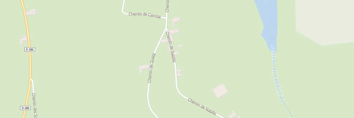 Plan du 5093 A Quate à Troncens