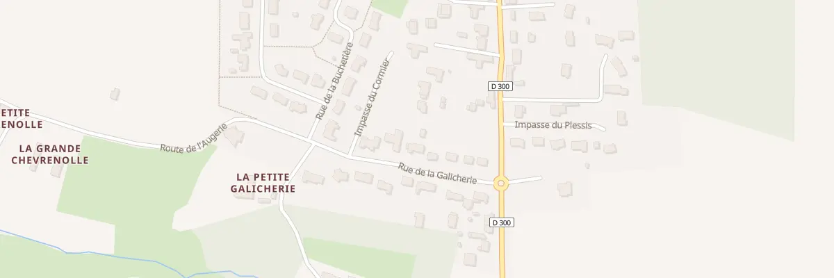 Plan du 10 Rue de la Galicherie à Neuville-sur-Sarthe