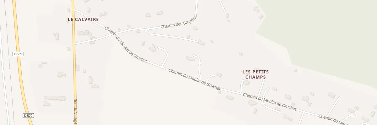 Plan du 5209 Les Pts Chps à Manneville-la-Pipard