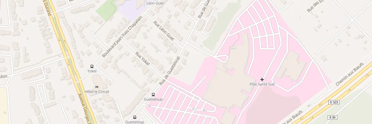 Plan du 58 Rue de Guetteloup au Mans