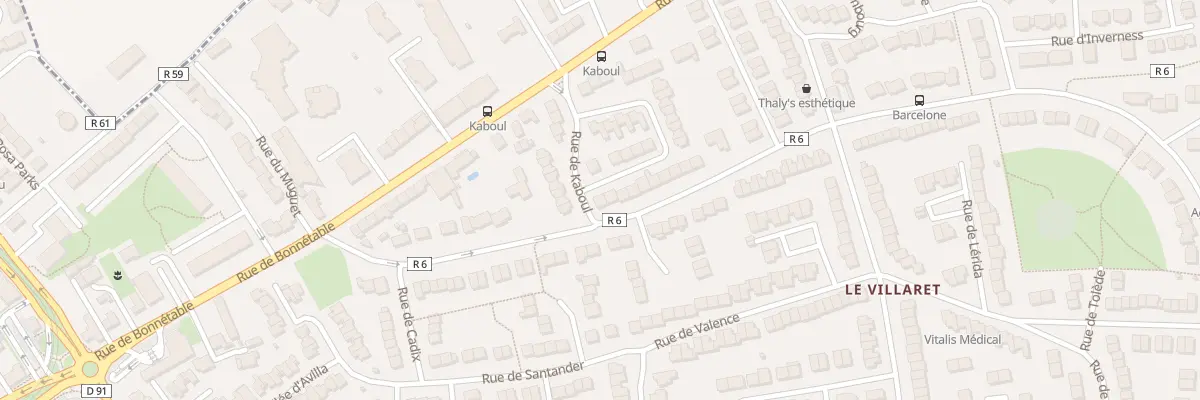 Plan du 19 Rue du Villaret au Mans
