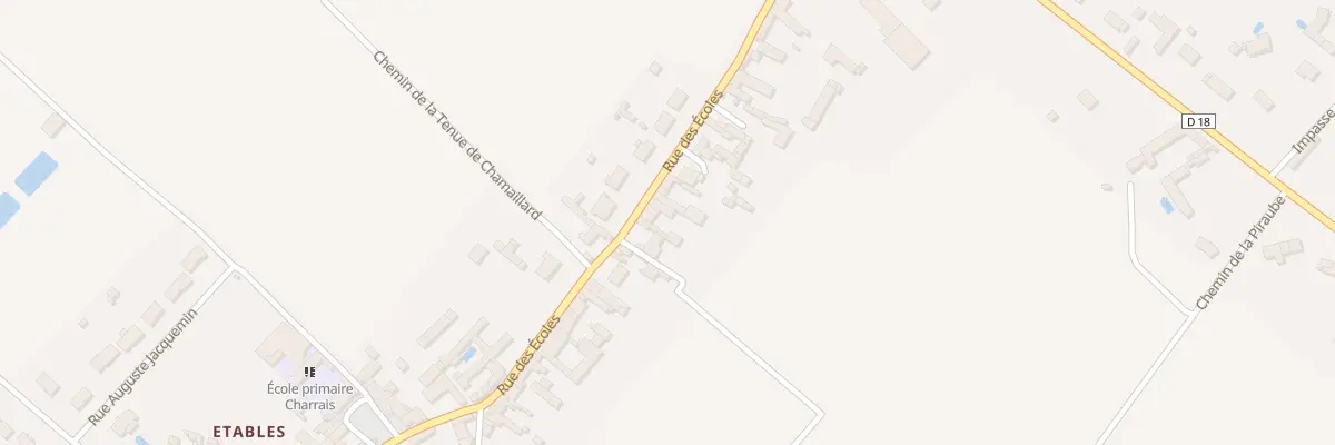 Plan du 22 Rue des Ecoles Charrais à Saint-Martin-la-Pallu