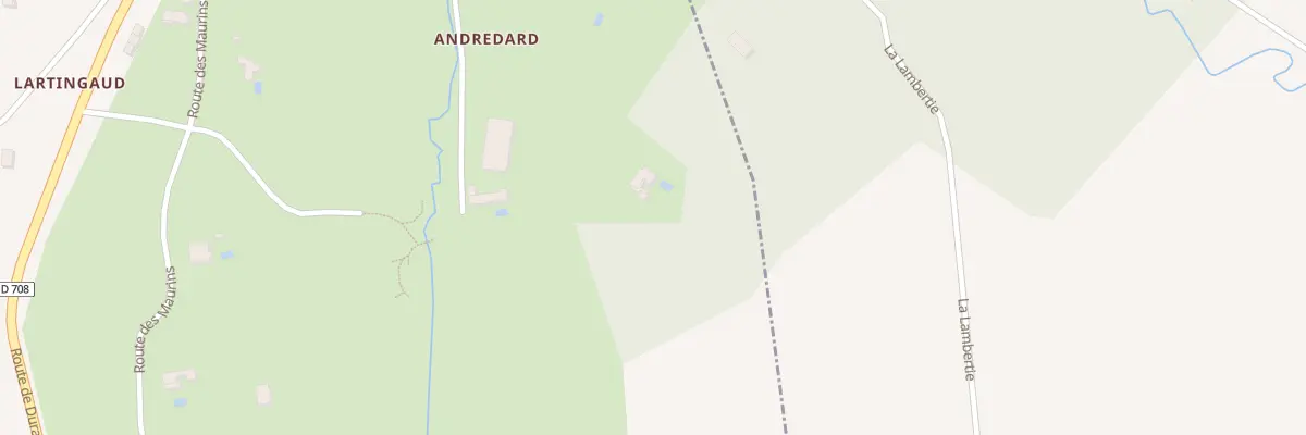 Plan du 219 Andredard à Saint-André-et-Appelles